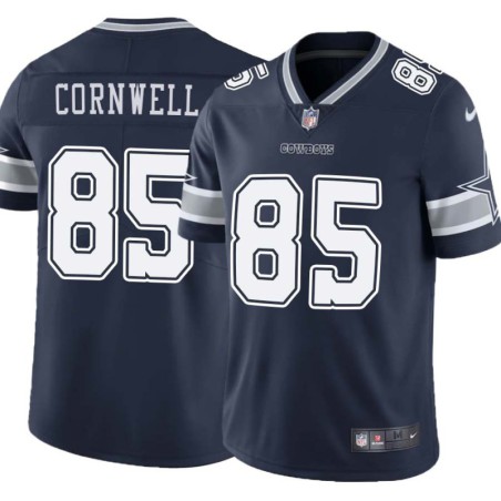 Cowboys #85 Fred Cornwell Vapor Limited Jersey -Navy