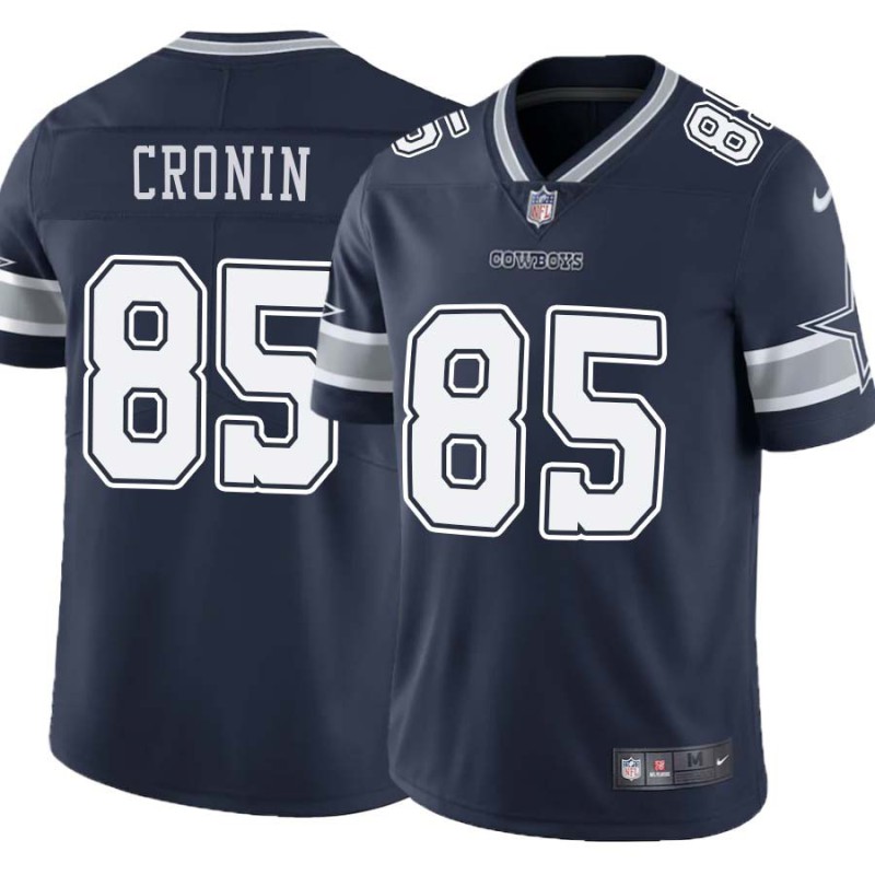 Cowboys #85 Gene Cronin Vapor Limited Jersey -Navy