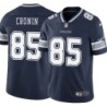 Cowboys #85 Gene Cronin Vapor Limited Jersey -Navy