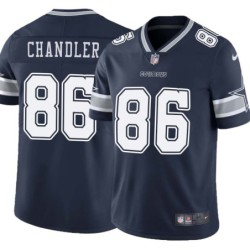 Cowboys #86 Scott Chandler Vapor Limited Jersey -Navy
