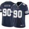 Cowboys #90 Marvin Austin Vapor Limited Jersey -Navy