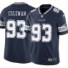 Cowboys #93 Kenyon Coleman Vapor Limited Jersey -Navy