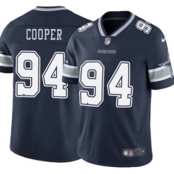 Cowboys #94 Chris Cooper Vapor Limited Jersey -Navy