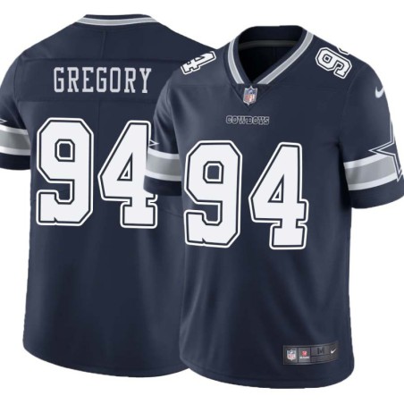 Cowboys #94 Randy Gregory Vapor Limited Jersey -Navy