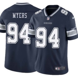 Cowboys #94 Michael Myers Vapor Limited Jersey -Navy