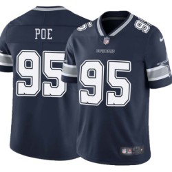 Cowboys #95 Dontari Poe Vapor Limited Jersey -Navy