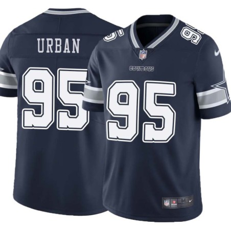 Cowboys #95 Brent Urban Vapor Limited Jersey -Navy