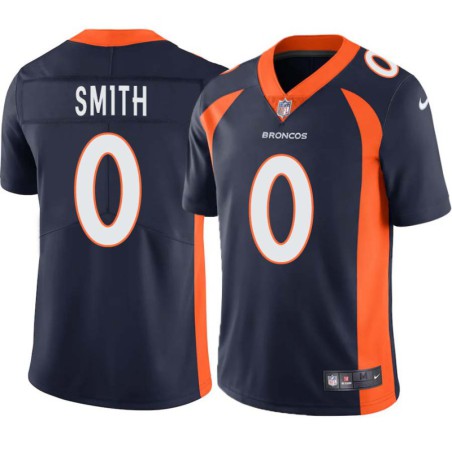 Kahani Smith #0 Broncos Navy Jersey