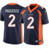 Sam Paulescu #2 Broncos Navy Jersey