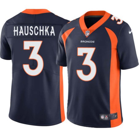 Stephen Hauschka #3 Broncos Navy Jersey