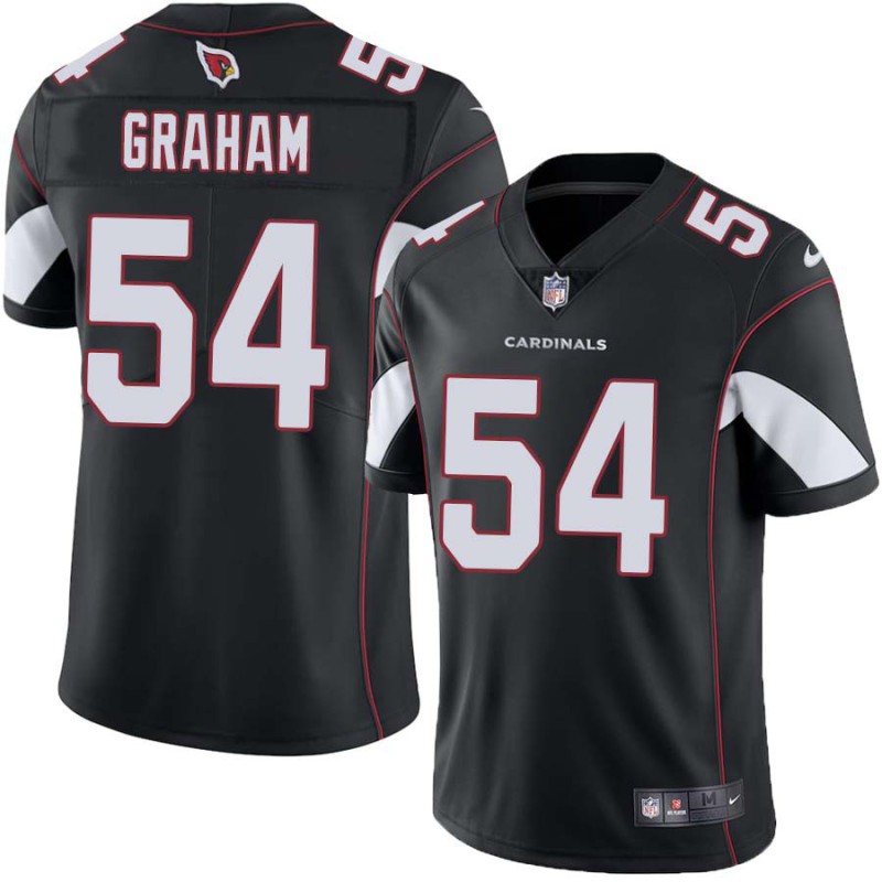 Cardinals #54 Aaron Graham Stitched Black Jersey