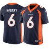 Joe Nedney #6 Broncos Navy Jersey