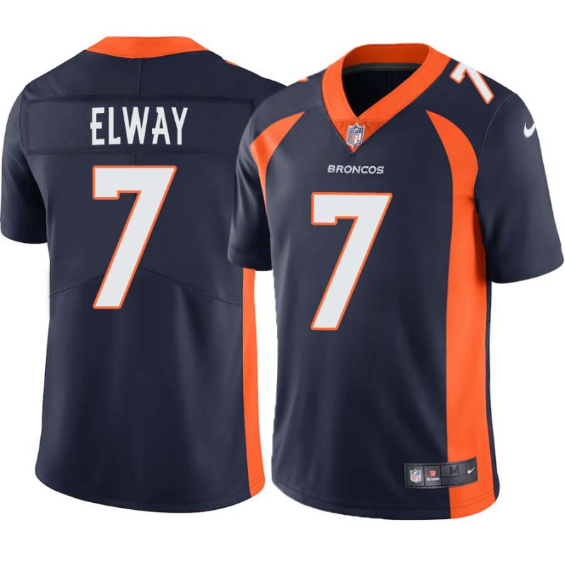 John Elway #7 Broncos Navy Jersey