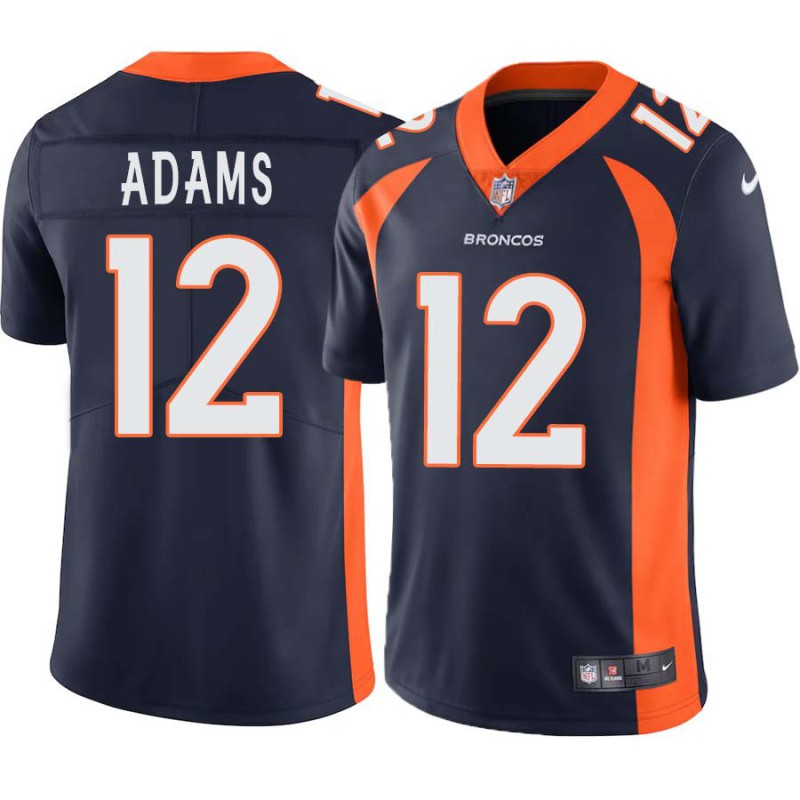 Charlie Adams #12 Broncos Navy Jersey