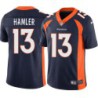 KJ Hamler #13 Broncos Navy Jersey