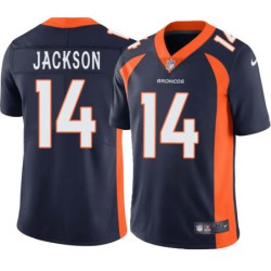 Nate Jackson #14 Broncos Navy Jersey