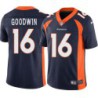 D'Andre Goodwin #16 Broncos Navy Jersey