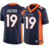 Taylor Jacobs #19 Broncos Navy Jersey