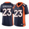 Goose Gonsoulin #23 Broncos Navy Jersey