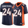 Otis Armstrong #24 Broncos Navy Jersey