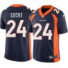 P.J. Locke #24 Broncos Navy Jersey