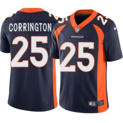 Kip Corrington #25 Broncos Navy Jersey