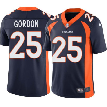 Melvin Gordon #25 Broncos Navy Jersey