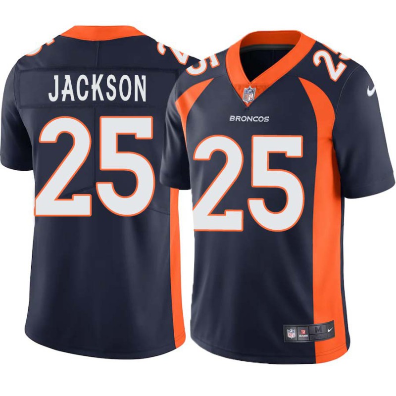 Lamar Jackson #25 Broncos Navy Jersey