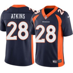 Billy Atkins #28 Broncos Navy Jersey