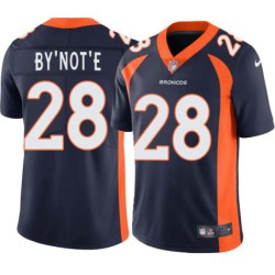 Butler By'not'e #28 Broncos Navy Jersey