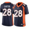 Quinton Carter #28 Broncos Navy Jersey