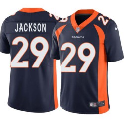 Bernard Jackson #29 Broncos Navy Jersey