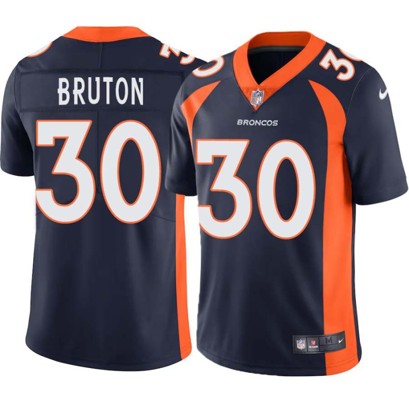 David Bruton #30 Broncos Navy Jersey