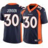 Jim Jensen #30 Broncos Navy Jersey