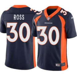 Oliver Ross #30 Broncos Navy Jersey