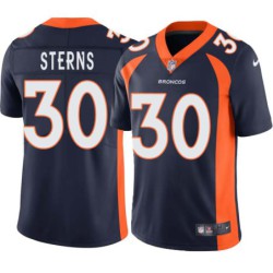 Caden Sterns #30 Broncos Navy Jersey