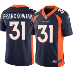 Mike Franckowiak #31 Broncos Navy Jersey