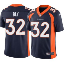 Dre' Bly #32 Broncos Navy Jersey