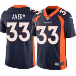 John Avery #33 Broncos Navy Jersey