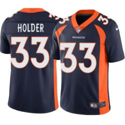 Alijah Holder #33 Broncos Navy Jersey