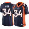 Marquice Cole #34 Broncos Navy Jersey