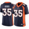 Kapri Bibbs #35 Broncos Navy Jersey