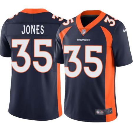 Henry Jones #35 Broncos Navy Jersey