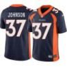 Jeremiah Johnson #37 Broncos Navy Jersey