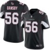 Cardinals #56 Karlos Dansby Stitched Black Jersey