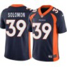 Roland Solomon #39 Broncos Navy Jersey