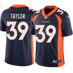 Jamar Taylor #39 Broncos Navy Jersey