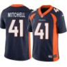 Leroy Mitchell #41 Broncos Navy Jersey