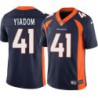 Isaac Yiadom #41 Broncos Navy Jersey