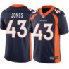 Herana-Daze Jones #43 Broncos Navy Jersey